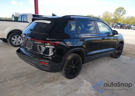 2025 Volkswagen Taos 1.5T Se Black z USA, uszkodzony, nr VIN 3VV3C7B27SM008089